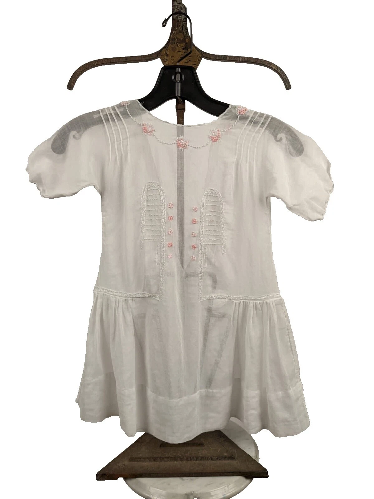 Ropa Vintage Pre 1920 Blanco para Niños