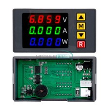 DC 0-100V 10A 1000W LED Digital Voltmeter Ammeter Wattmeter Power Meter Tester