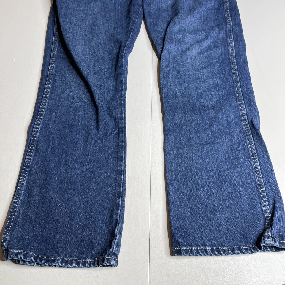 CABELA'S Classic Fit Men's 34x30 Straight Leg Blue Denim Jeans C2 - Image 4 of 4