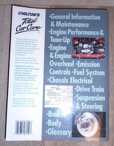 Manual de reparación Chilton's Ford Bronco ll Explorer Ranger 1983-1994 #8159 - Imagen 14 de 15