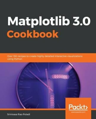 Matplotlib 3.0 Cookbook: Over 150 recipes to create highly detailed interactive