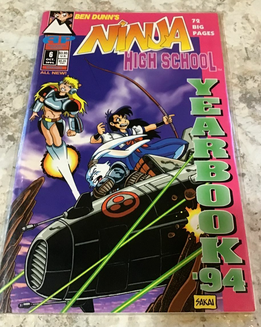 1994 Antarctic Press Ninja High School #6 Comic Book | eBay