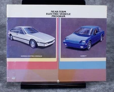 Near-Term Electric Vehicle Program 1978 US Department of Energy Chrysler Garrett