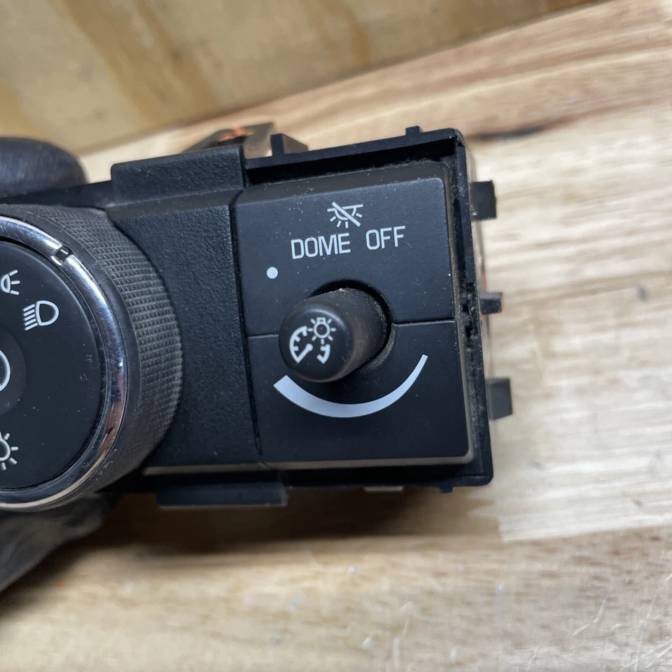 OEM 07-12 GMC Acadia Enclave Headlight Head Light Lamp Fog Dimmer Control Switch Foto 3 de 4