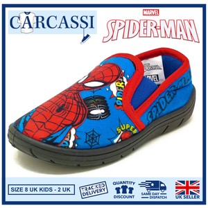 spiderman slippers size 1