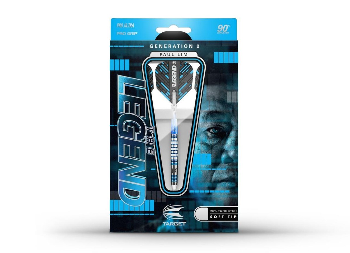 ダーツ TARGET Paul Lim LEGEND GENERATION 8 Paul Lim The Legend Gen 8 90% Tungsten SP Steel Tip Darts by