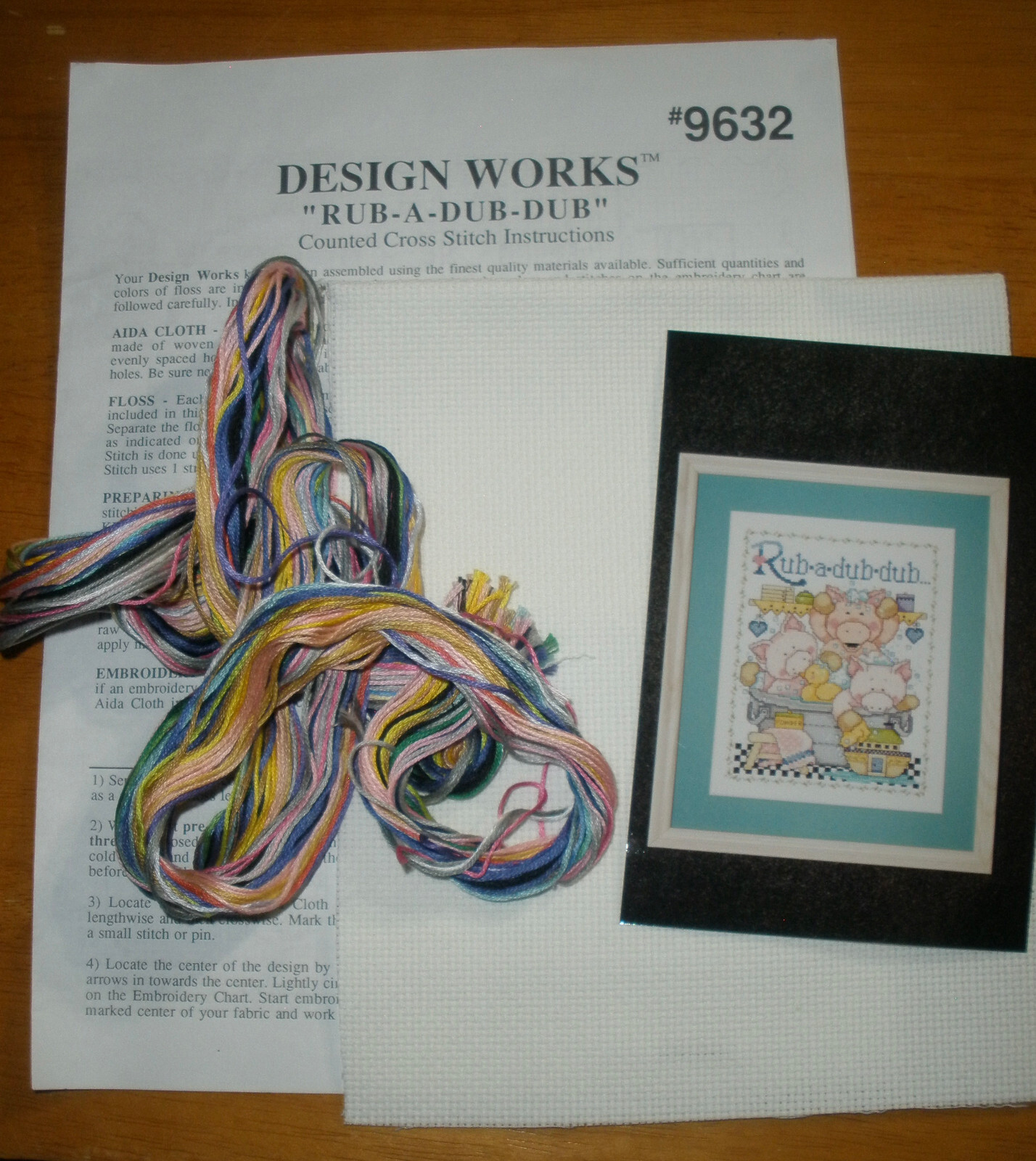 Joan Elliott Noahs Ark Cross Stitch Kit by RUB-A-DUB Design Works #9632