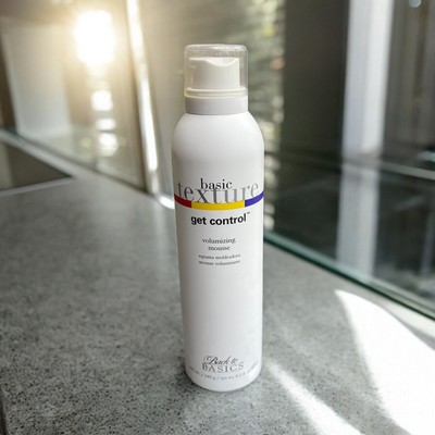 Back to Basics l Basic Texture l GET CONTROL VOLUMIZING MOUSSE l  8.5 oz