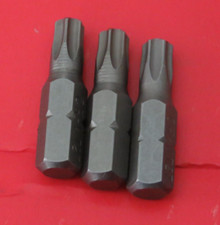 Image of TORX T27 X 3 TORX SCREWDRIVER BITS CHROME VANADIUM