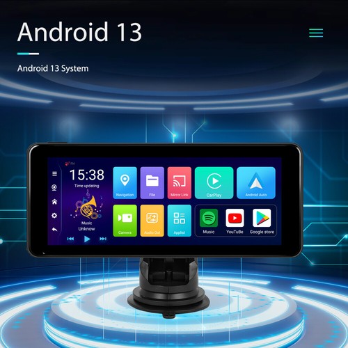 2+32 6.86" HD Android 13 Wireless Carplay Android Auto AUX SWC Auto Radio - Picture 4 of 24