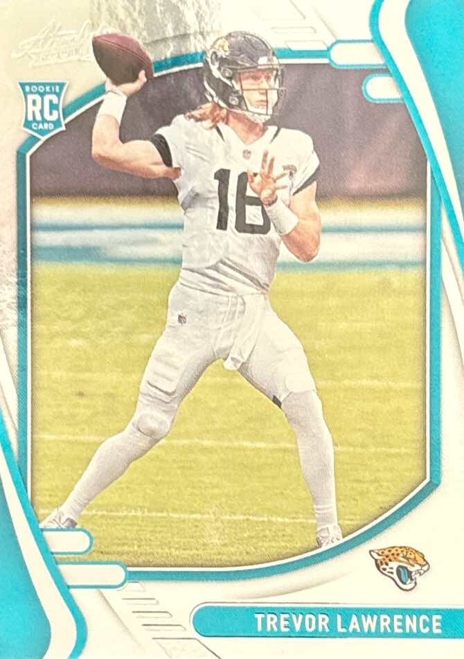 2021 Panini Absolute - Rookies #101 Trevor Lawrence (RC)- Jacksonville Jaguars