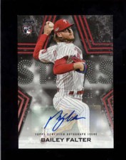BAILEY FALTER 2023 TOPPS ROOKIE BASEBALL STARS AUTOGRAPH AUTO #033/199 BD5208