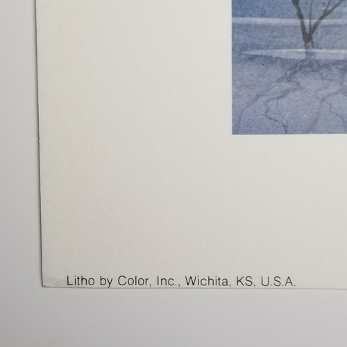 Robert Carver Limited Edition Signed and Numbered Lithograph Print 16"x12" - Picture 6 of 6