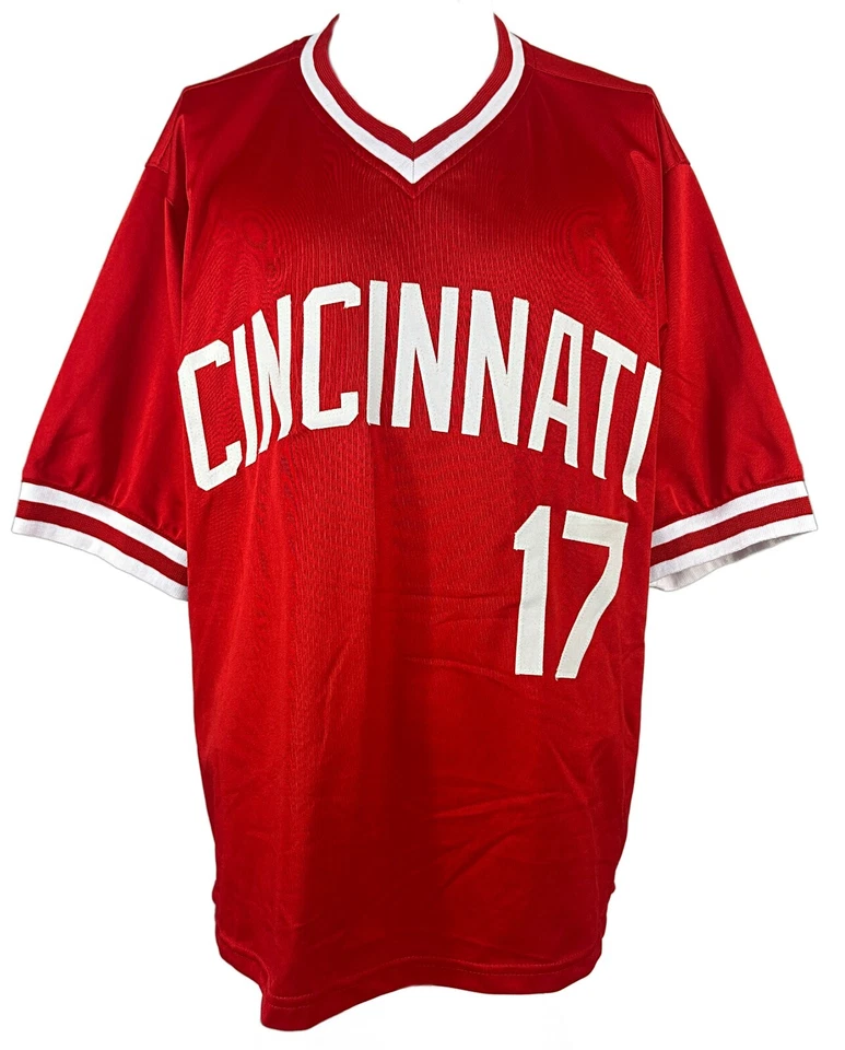 Chris Sabo autographed signed inscribed jersey MLB Cincinnati Reds JSA COA - Image 3 of 4