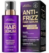 Hydrating Hair Serum for Dry  Frizzy Hair   Anti-Frizz Keratin Hair Treatment