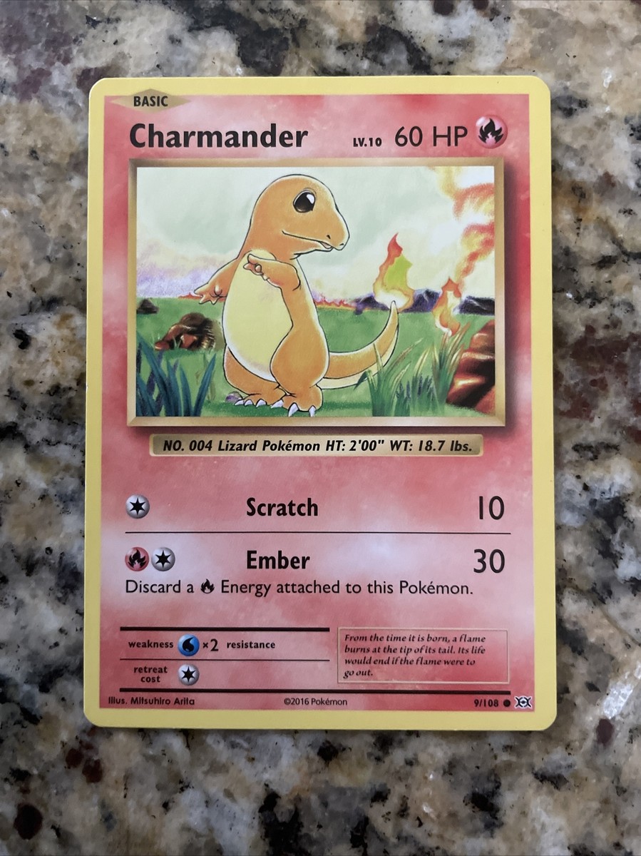 Charmander 60hp 2016 Pokemon Card | eBay