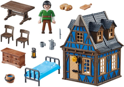 美品☆playmobil 70954 HISTORY 中世 パン屋