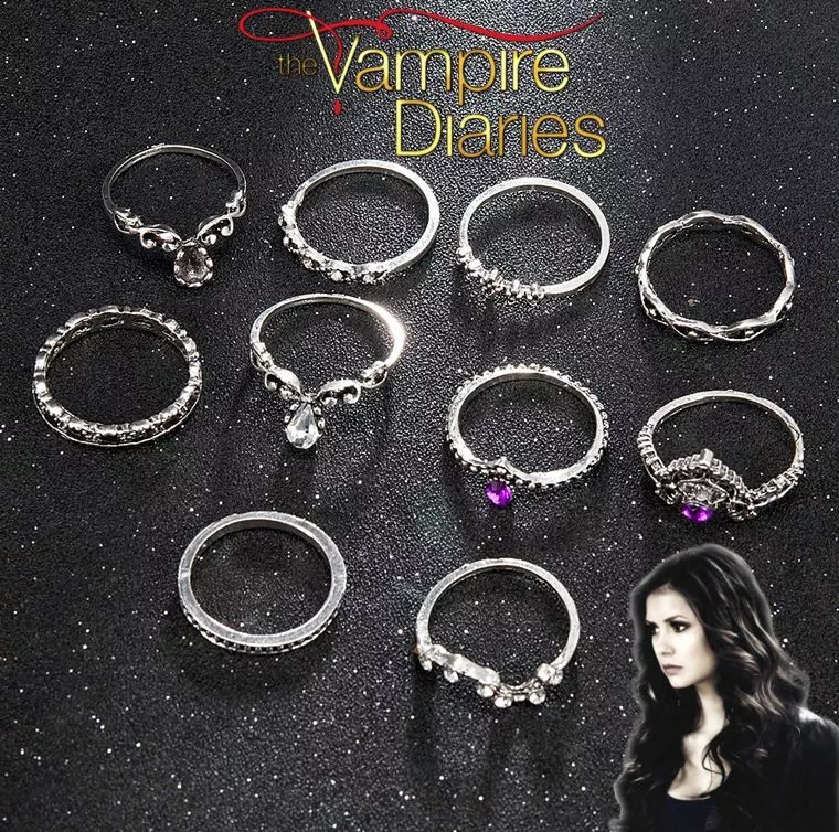 e5e10 The Vampire Diaries Caroline Forbes Ring India | Ubuy