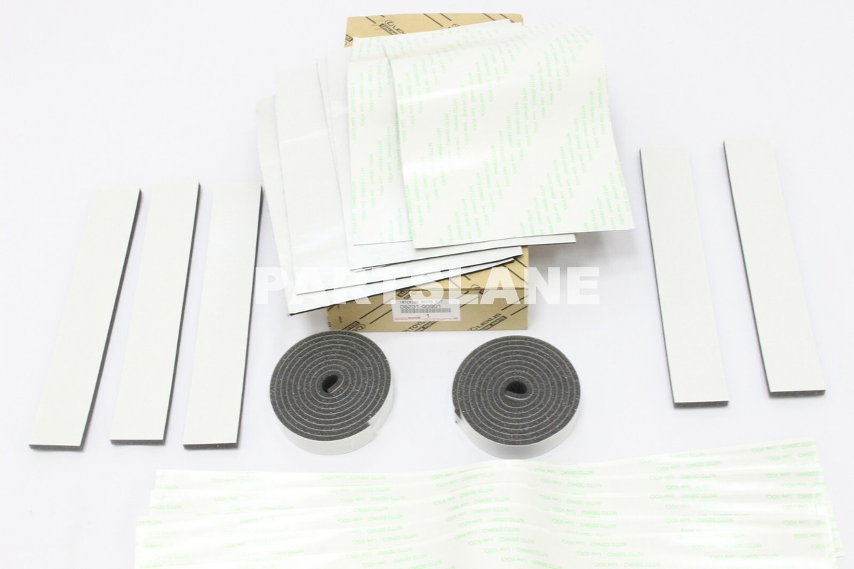 08231-00801 Toyota Lexus OEM Interior Noise Sound Insulation Kit