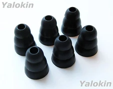 NEW 6pcs (L-BMD) Triple Flange Adapter Ear-tips Eargels for Klipsch AS-5i 