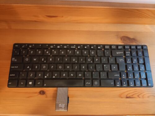 Asus K55 K55V K55VM K55A K55VD K55DR K55VS K55VJ UK Keyboard Black 0KNB0-6125UK0 - Picture 3 of 7