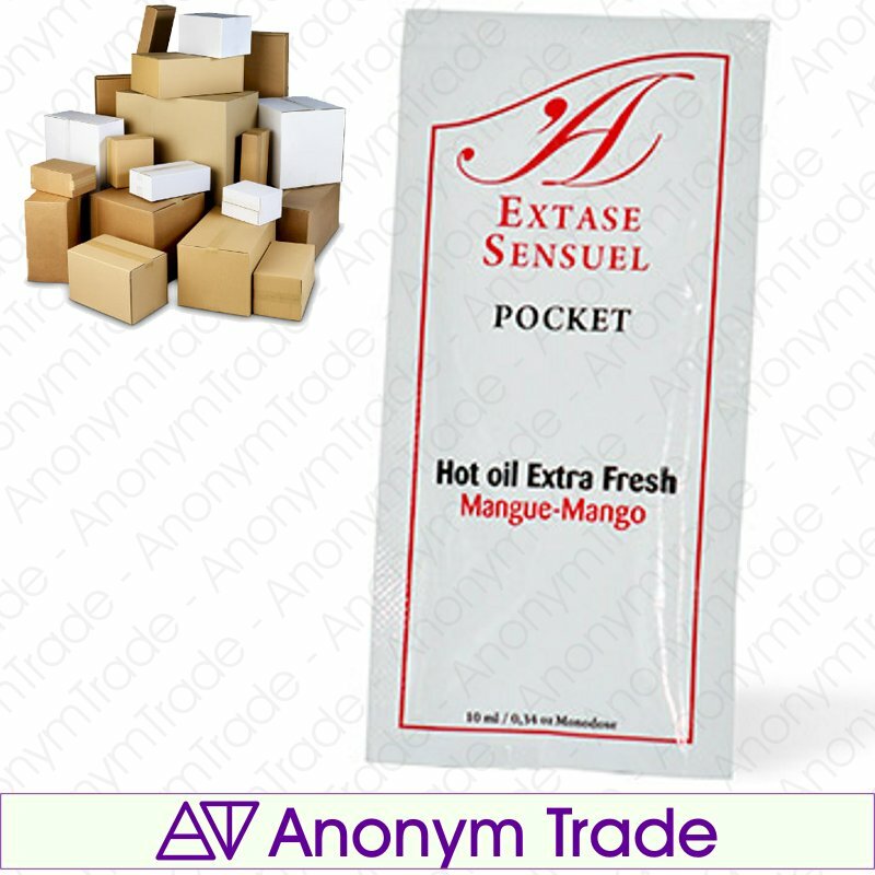 Lubricante aromático sabor dulce mango.Aceite exotico efecto frio-calor, sabores