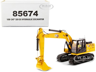 CAT CATERPILLAR 320 GX EXCAVATOR W/OPERATOR 1/50 MODEL BY DIECAST