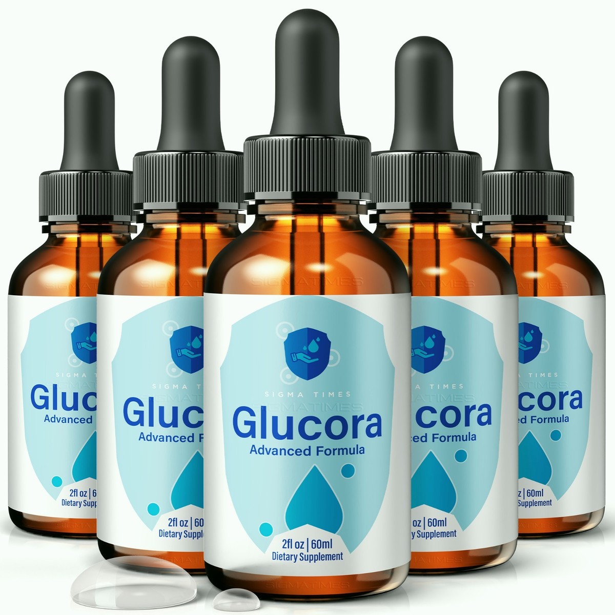 Glucora Drops – Advanced Blood Support Liquid Formula - 5 Pack
