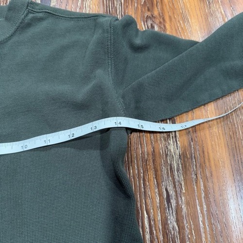 Carhartt Vintage XS Green Long Sleeve Shirt 4 5 6 Boys Youth Thermal - Picture 5 of 6