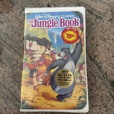 Walt Disney's The Jungle Book 1967 VHS, 1992 Factory Sealed