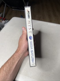 Myst (Sega Saturn, 1995) CIB Complete In Box Reg Card See Description