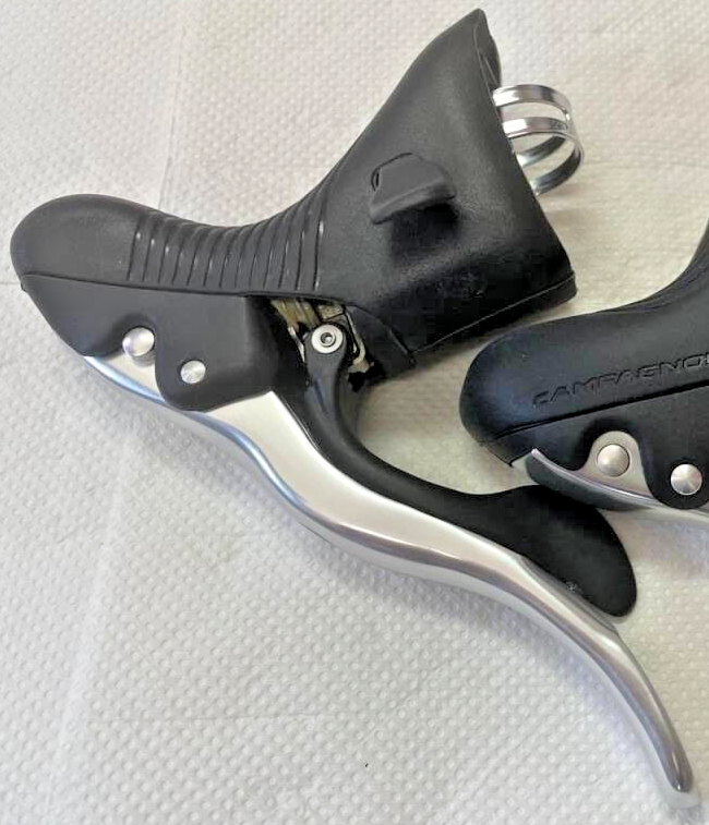 Campagnolo VELOCE 10-Speed Alloy Silver Ergo Power Shifters Brake