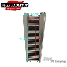 Rev9 Spec-a Type-2 Intercooler Universal Aluminum Same Side 3 Inletoutlet