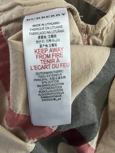 Burberry 8 Y Girls Dress EUC - Picture 8 of 8