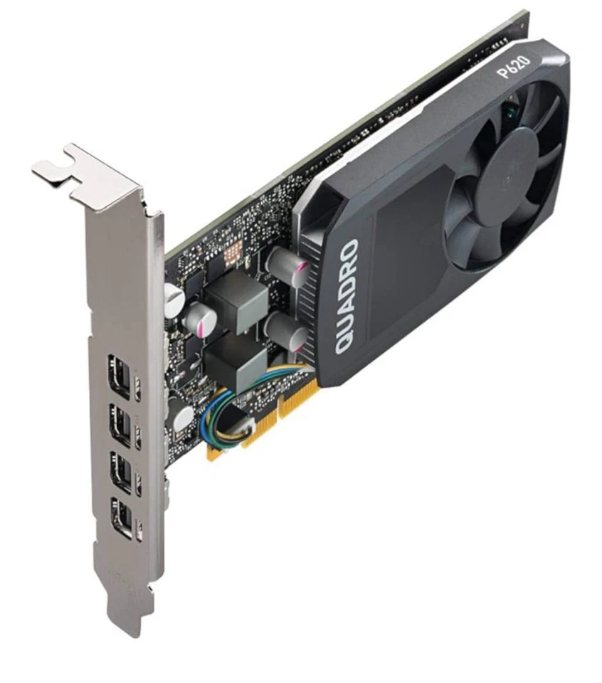 PNY Quadro P620 2GB DDR5 Professional Graphics Card (VCQP620V2-SB) - Image 2 of 3