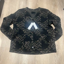 NEW smartwool jiberish Sweater Size Mens Large $160 New GEOMETRIC