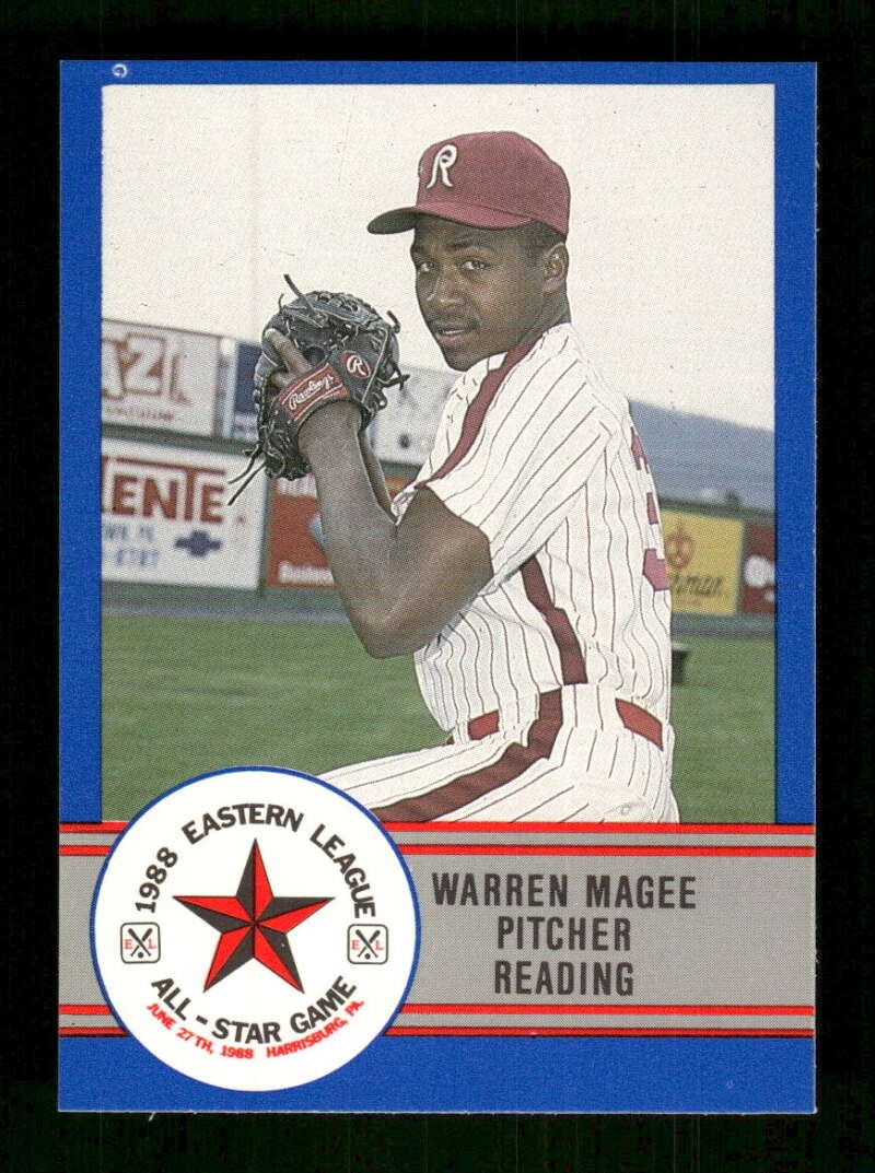 1988 Procards Eastern League All Stars E-33 Warren Magee