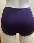 Women’s Cacique Purple And Lace No Show Full Brief Size 14/16 — photo 4