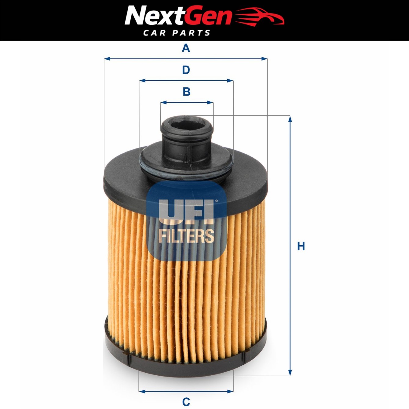 UFI OIL FILTER 25.031.00