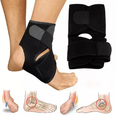 2er Pack Sprunggelenkbandage für Männer & Frauen Verletzungswiederherstellung, Schmerzlinderung, Sprunggelenkstütze