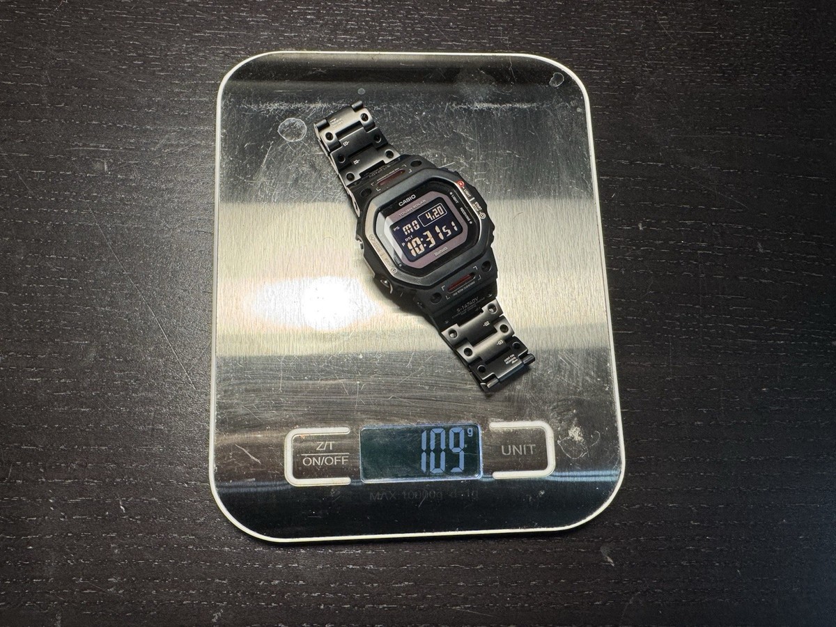 MOD] GMW-B5000TVA-1 TITANIUM Casio G-shock Virtual Amor | GW-B5600
