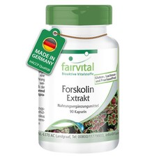 Forskolin Extrakt - 90 Kapseln - Coleus Forskohlii Extrakt - Vegan | Fairvital