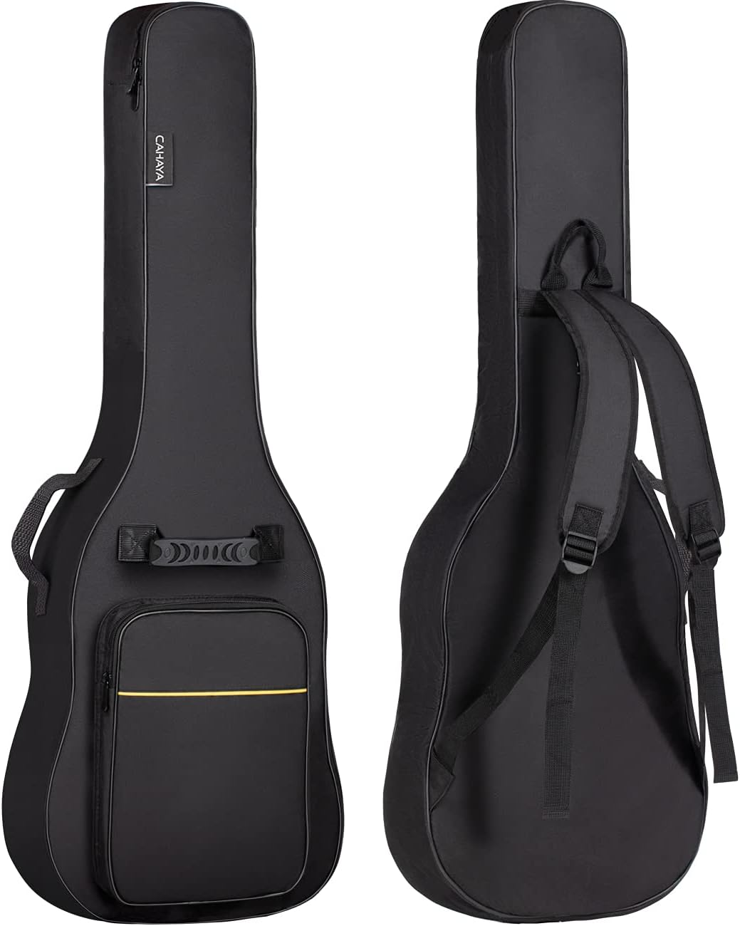 CAHAYA Electric Guitar Bag Gig Bag 6Mm Padding Backpack Padded Soft Guitar Case