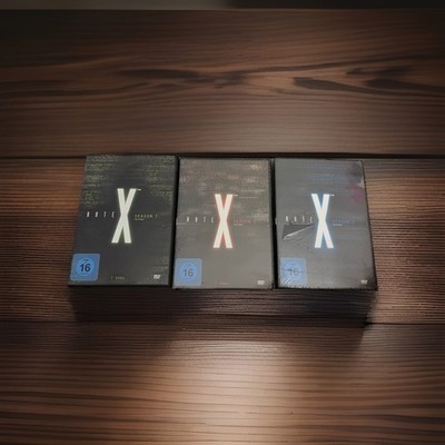 Akte x (The X-Files) - DVD Box-Sets: Staffel 1 2 & 3 (Deutsch) Neu OVP In Folie