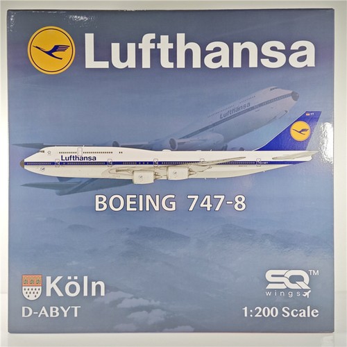1:200 Scale Lufthansa B747-8 Reg: D-ABYT "Retro" Diecast Model L2056 Model Toy - 第 15/24 張圖片