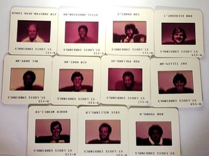 1980 Vintage St. Louis Cardinals NFL 35mm Slides for TV   11 slides