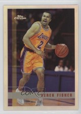 1997-98 Topps Chrome Refractor Derek Fisher #182 15xk
