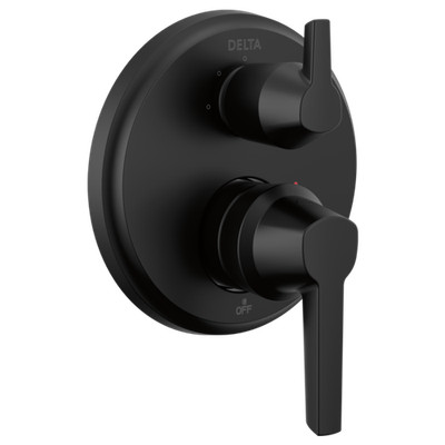 Delta Galeon T24871-BL 14S Integrated Diverter Trim - 3 Setting - Matte Black