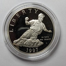 1997 S $1 Jackie Robinson Proof