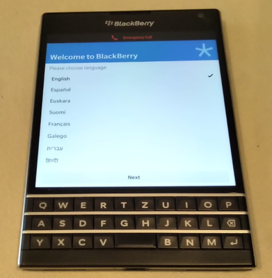BlackBerry Passport Phone SQW100-1 - Black | eBay